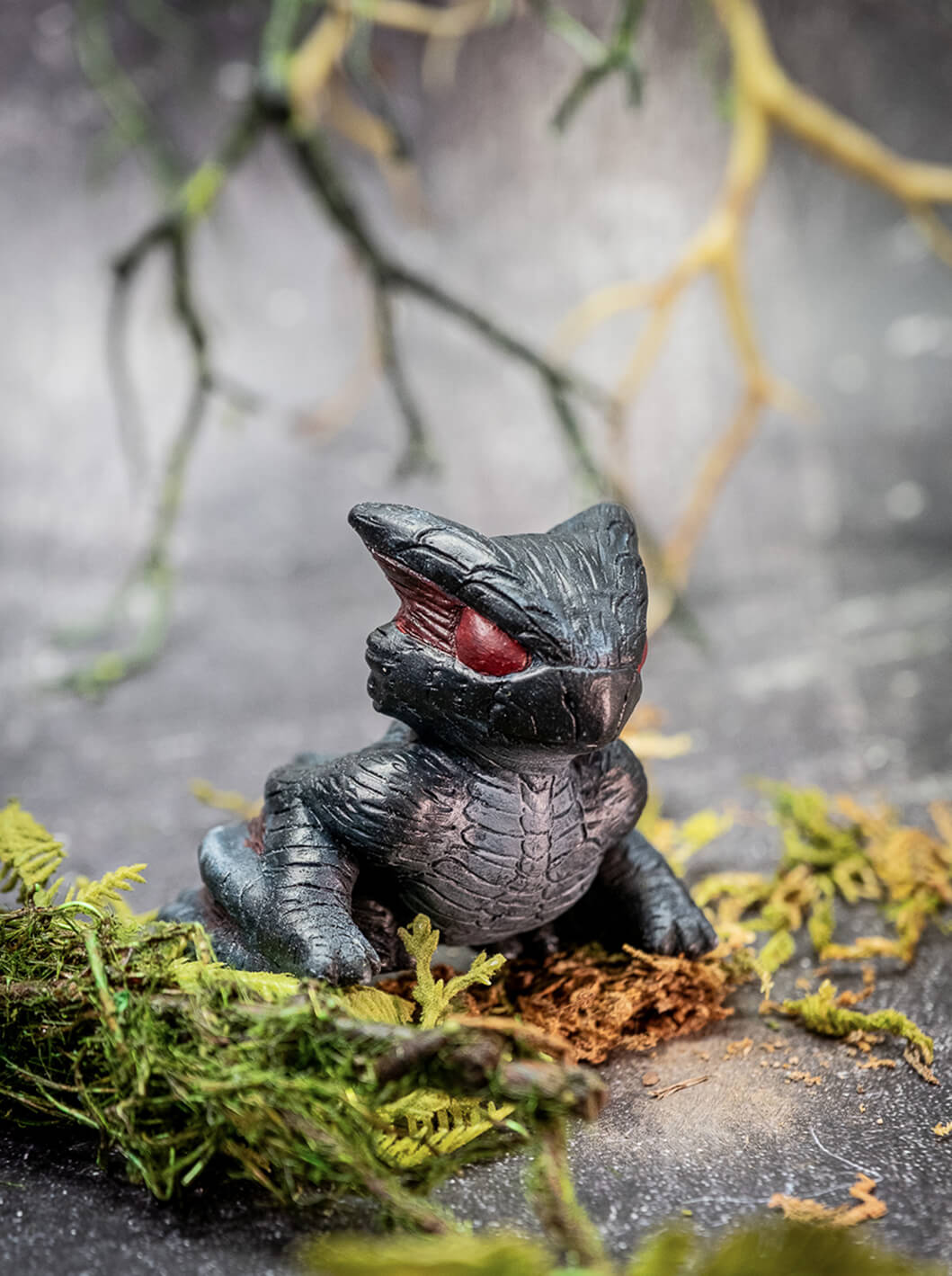 nargacuga clay sculpture