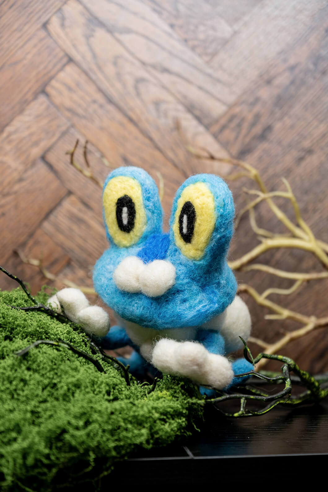 froakie-needle-felting
