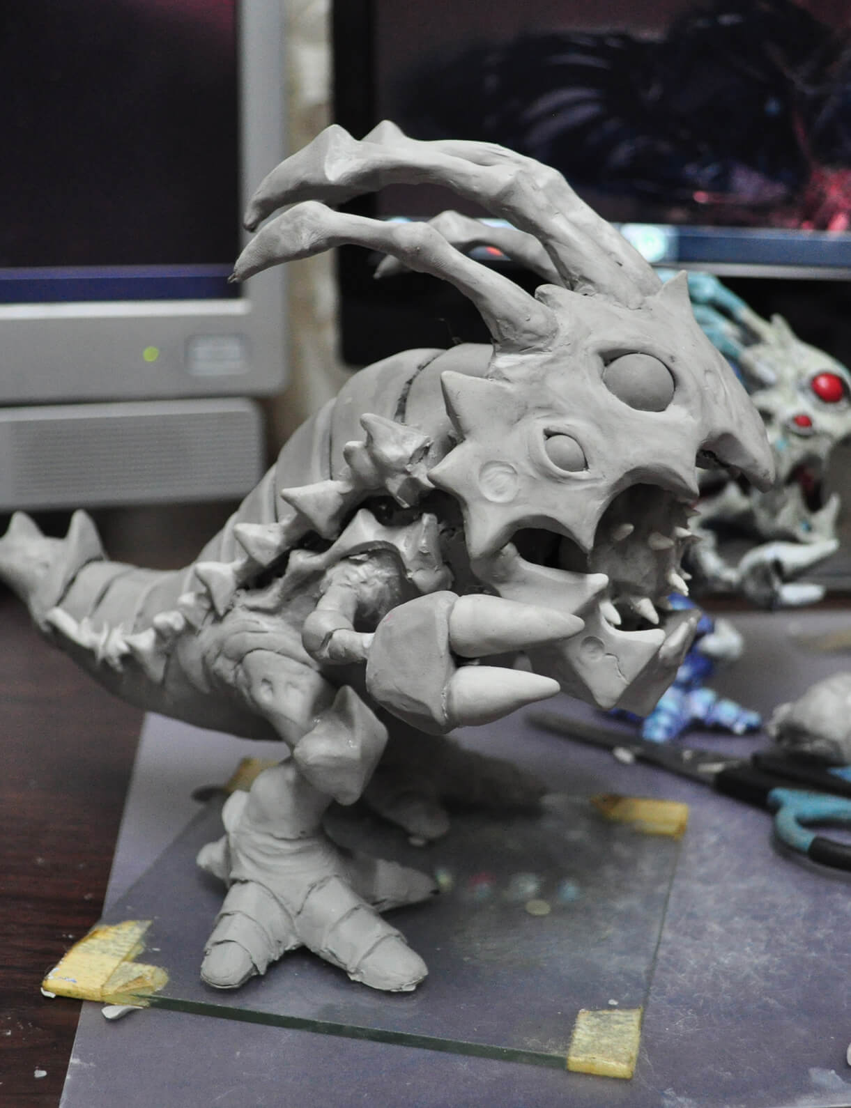 kogmaws clay sculpture