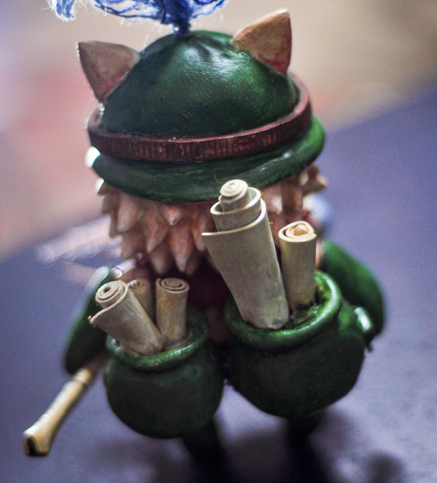 teemo league of legends sculpture